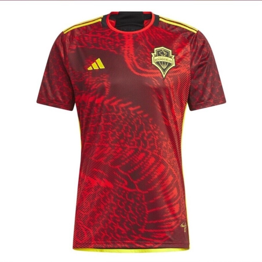 NWT men's XXL Adidas Seattle Sounders FC Bruce Lee Alternative Jersey HI1844